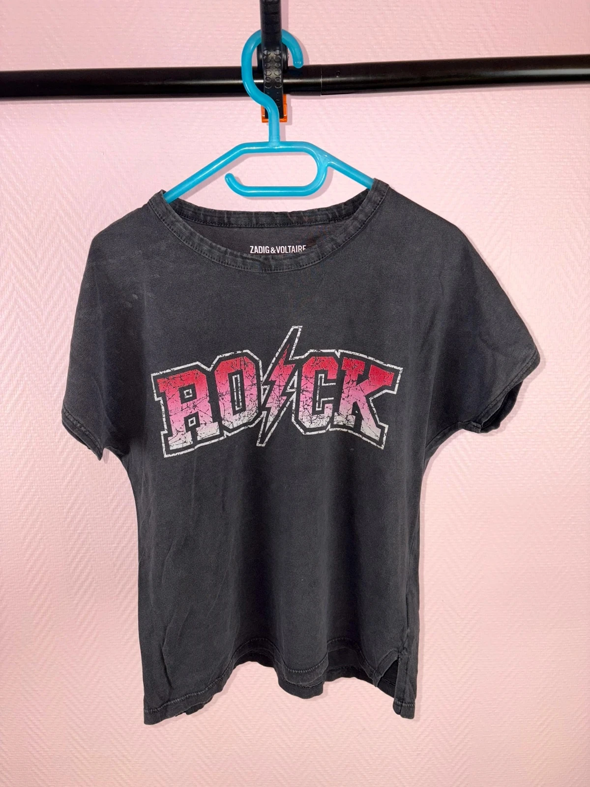 Girl's T-shirt, Zadig and Voltaire size 7 years – photo 2